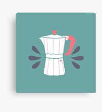 Coffee maker Canvas Print