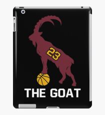 LeBron James Shirt | LeBron Goat | King James Crown Tshirt | Cleveland The Goat 23 | LBJ Shirt LeBron GOAT iPad Case/Skin