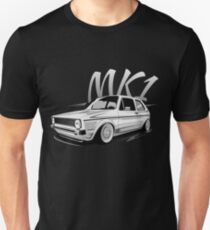 Golf 1 MK1 GTI & quot; Low Style & quot; Unisex T-Shirt