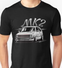Camiseta unisex Golf 2 MK2 & quot; Estilo bajo & quot;