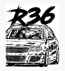 Passat B6 R36 "Dirty Style" Photographic Print