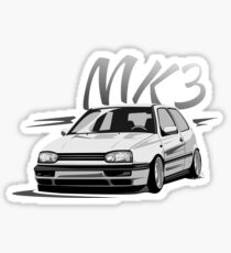Golf 3 GTI MK3 & quot; Low Style & quot; Sticker