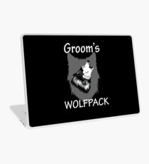 Groom's Wolf Pack Laptop Skin