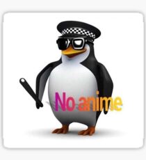 NO ANIME X Sticker