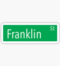 Franklin Street Sticker