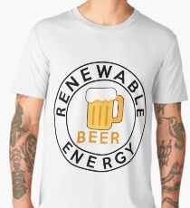 Best Renewable Energy Beer, I love beer Men's Premium T-Shirt