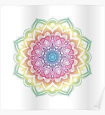 Colorful Mandala Poster