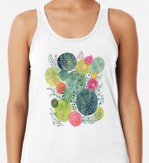 Sukkulenten Kreisen Racerback Tank Top