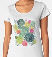 Sukkulenten Kreisen Premium Rundhals-Shirt