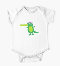 Gator in a Hat One Piece - Short Sleeve