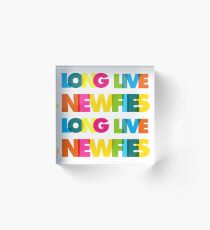 Long Live Newfies Acrylic Block