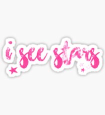 Pegatina veo estrellas