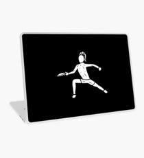 Ultimate Frisbee Forehand Laptop Skin