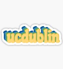 ucdublin - university college dublin Sticker