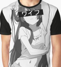 Senjougahara Waifu Graphic T-Shirt