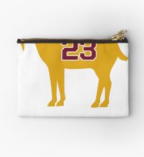 LeBron James Shirt | LeBron Goat | King James Crown Tshirt | Cleveland The Goat 23 | LBJ Shirt LeBron GOAT Studio Pouch