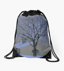 First Snow Drawstring Bag