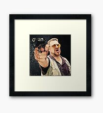 Walter Sobchak Framed Print