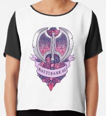 BATTLEAXE BI Chiffon Top