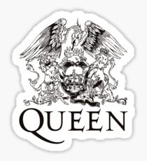 Queen Band Royal Crest Logo Sticker
