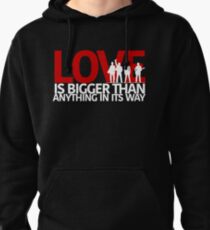 U2 Love est plus grand que tout à sa façon Sweat à capuche