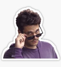 John Mayer Glasses Sticker