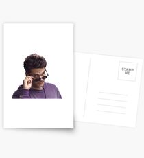 John Mayer Glasses Postcards