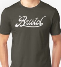 Bristol Aircraft Company Logo (White) Unisex T-Shirt
