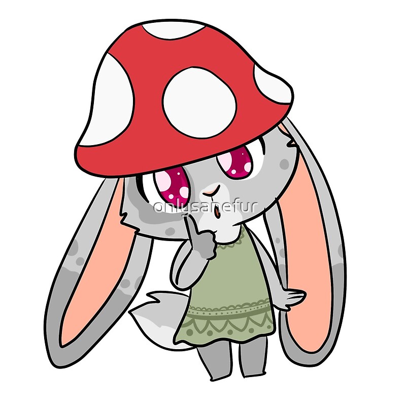 pebblet mushroom bunny