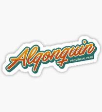Algonquin Provincial Park Typo Sticker