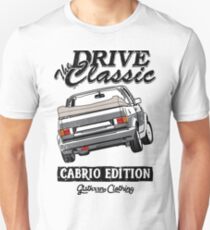 Golf 1 MK1 Convertible & quot; Drive the Classic & quot; Unisex T-Shirt