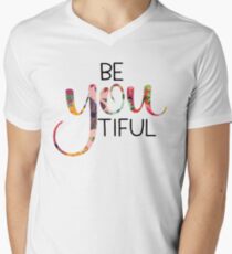 BeYouTiful Men's V-Neck T-Shirt
