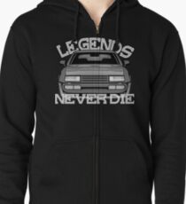 VW Corrado & quot; Legends Never Die & quot; Zipped Hoodie