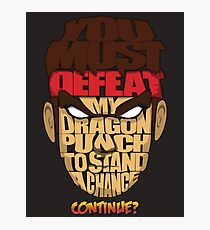 Ryu Wins Photographic Print