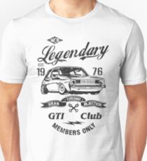 Golf 1 GTI MK1 & quot; Legendary & quot; Unisex T-Shirt
