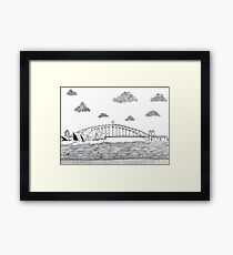 Sydney Framed Print
