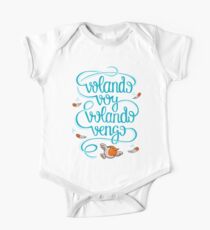 'Volando voy' white clothes alternative One Piece - Short Sleeve