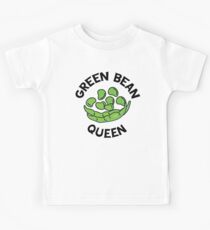 Green Bean Queen Kids T-Shirt