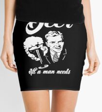 Beer - All a man needs Mini Skirt