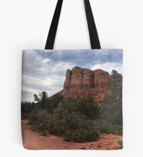 Cliff face outside Sedona Tote Bag