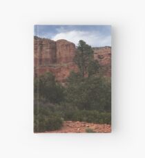 Cliff face outside Sedona Hardcover Journal