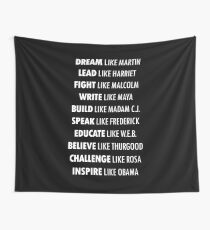 DREAM Like Martin INSPIRE Like Obama Wall Tapestry