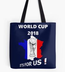 2018 World Cup France Soccer Team Russia World Cup Tote Bag