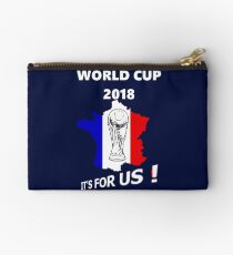 2018 World Cup France Soccer Team Russia World Cup Studio Pouch