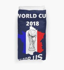 2018 World Cup France Soccer Team Russia World Cup Duvet Cover