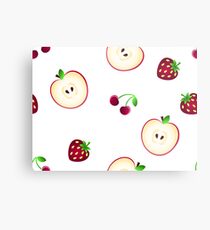 fruits Metallbild
