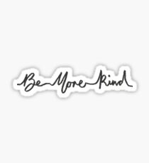 Sei freundlicher Sticker