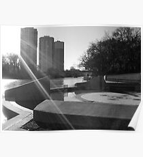 Winnipeg, Osborne Bridge & Assiniboine River Poster