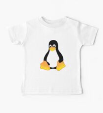 Tux Mascot T-Shirt Penguin Linux Logo Baby Tee