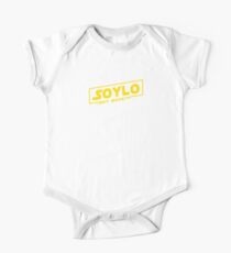 SOLO SOYLO STAR WARS A SOY BOY STORY LOGO Soy Boys One Piece - Short Sleeve